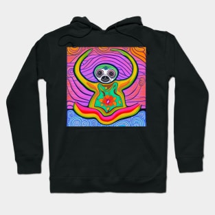 Ivan the Trippy Guru Sloth Hoodie